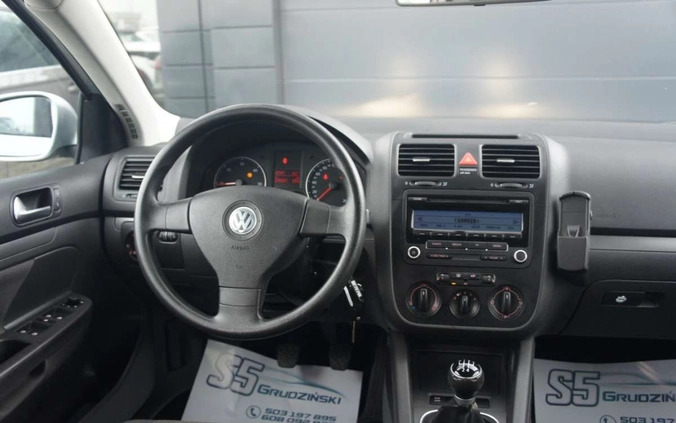 Volkswagen Golf cena 16900 przebieg: 224000, rok produkcji 2008 z Mirsk małe 154